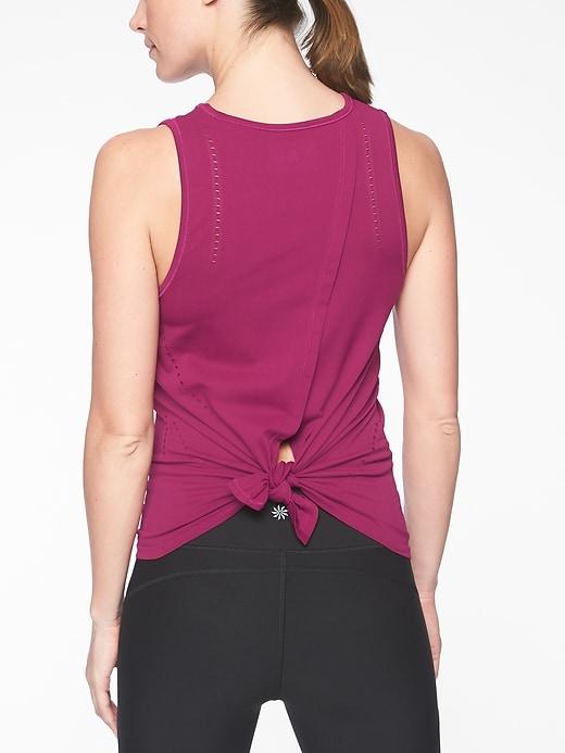Athleta Womens Foothill Tank Exotic Fuchsia Size Xl