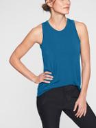Athleta Womens Cloudlight Relaxed Tank Peacock Size Xl