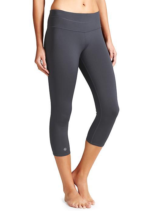 Athleta Womens Sonar Capri Size M Tall - Flint Grey