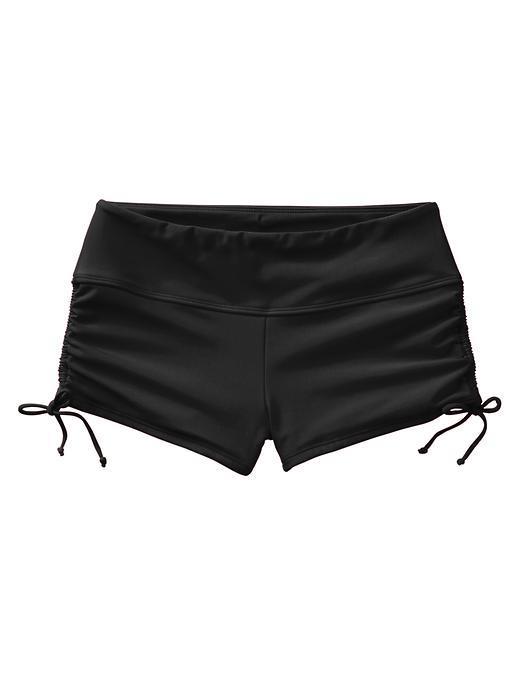Athleta Womens Scrunch Short Size L - Black/black