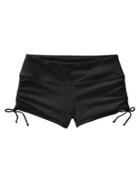 Athleta Womens Scrunch Short Size L - Black/black