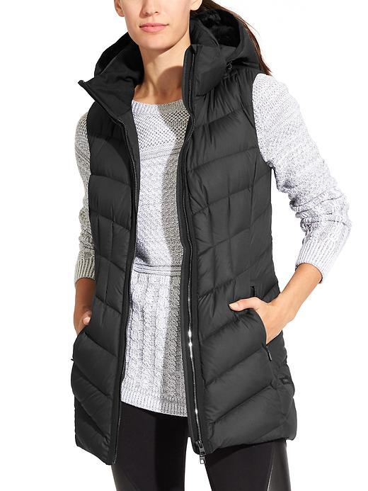 Athleta Womens Downieville Cya Vest Size L - Black