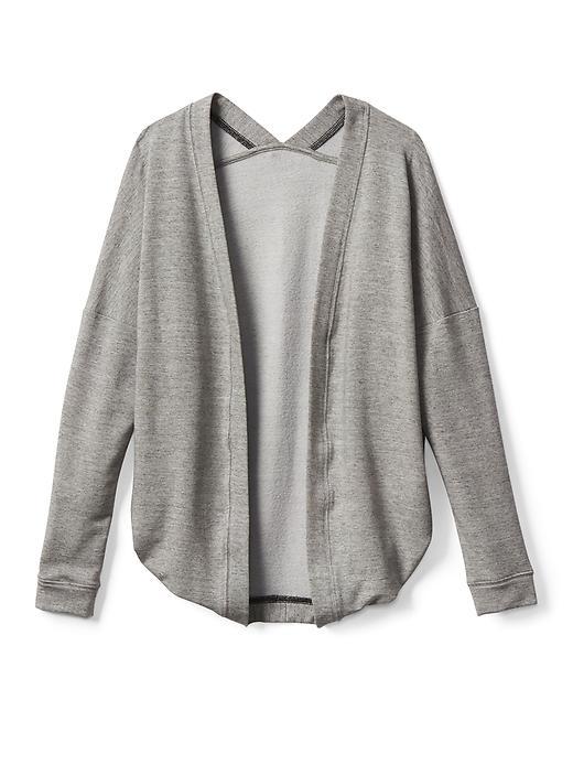 Athleta Cozy Cocoon Wrap Size L - Grey Heather