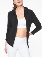 Athleta Womens Clarity Cinch Cardigan Black Size L