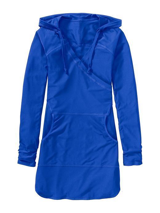 Athleta Womens Wick-it Wader Coverup Size 1x Plus - Caspian Blue