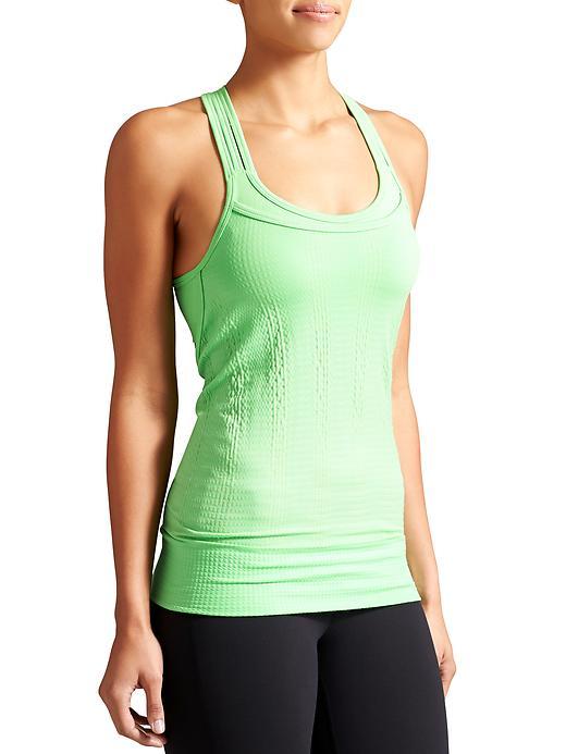 Athleta Womens Mind Over Matter Pixel Tank Size L - Lily Pad
