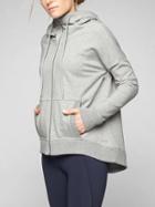 Athleta Womens Go-to Hoodie Size L - Grey Heather