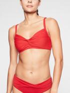 Athleta Womens Twister Bikini Radiant Red Size 38d/dd