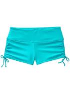 Athleta Womens Scrunch Short Size S - Bora Bora Blue