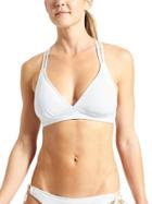 Athleta Womens Cross Strap Bikini Size L - Bright White