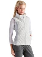 Athleta Upside Vest - Silver Shimmer