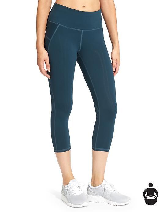 Athleta Womens Stealth Capri Size M Tall - Constellation Blue