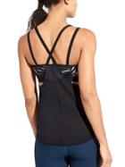 Athleta Womens Waves Stealth Support Top Size L - Black