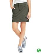 Athleta Womens Trekkie Skort 2.0 Size 12 - Darker Forest Green