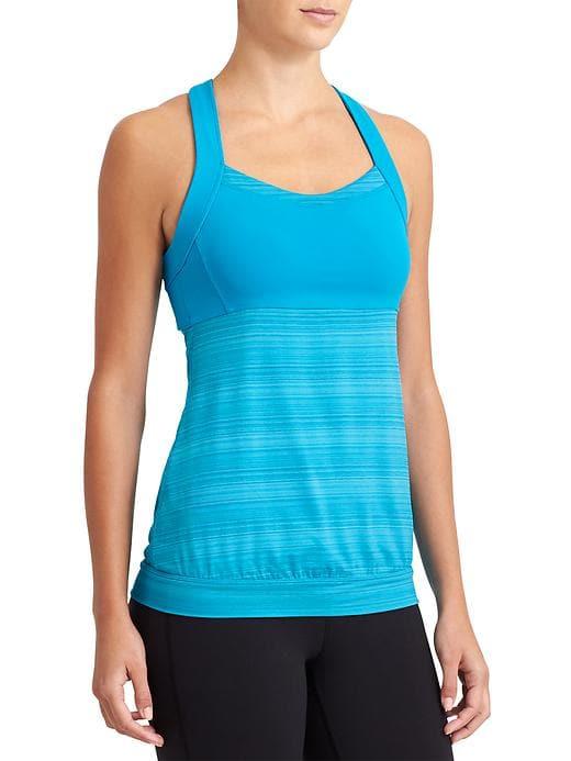 Athleta Womens Crunch And Punch Tank Flash Blue Size Xxs