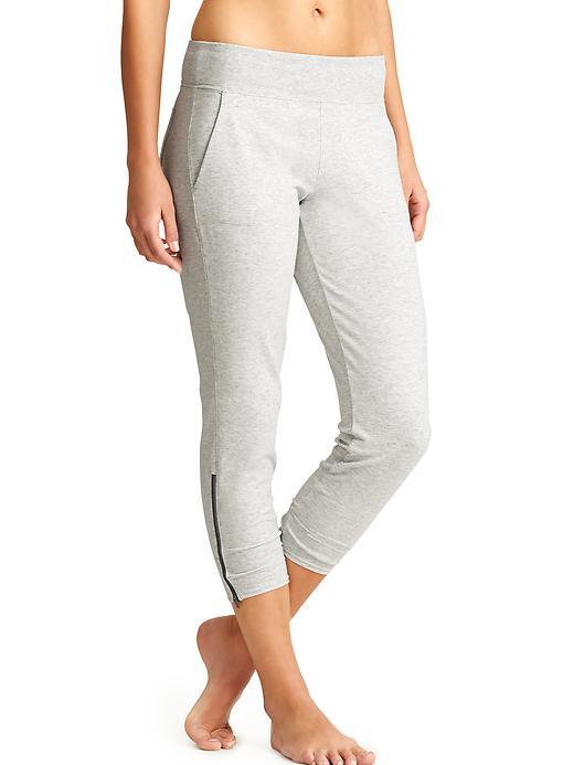 Athleta Womens Palomar Capri Size L - Light Grey Heather