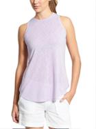 Athleta Womens Breezy Tank Violet Mist Size L