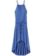 Athleta Womens Malti Maxi Dress Size L - Cerulean Blue