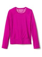 Athleta Summer Shade Rashguard Size L/12 - Electric Fuchsia