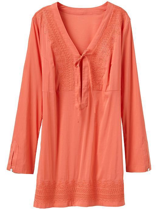 Athleta Womens Kimssa Tunic Size Xs - Light Coral Sunset