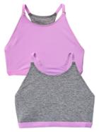 Athleta Girl Solid Reversible High Neck Bikini Top