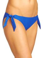 Athleta Womens Tie Bottom Size S - Caspian Blue