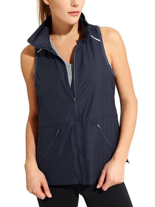Athleta Womens Speedwork Vest Size Xl - Navy
