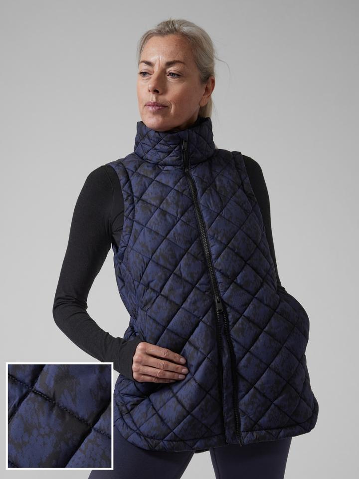 Whisper Featherless Printed Vest