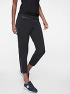 Athleta Womens Mod Trekkie Crop Black Size 0