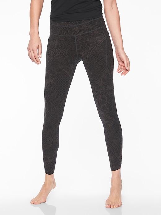 Athleta Womens Chakra Kerala 7/8 Tight Arbor Olive Size Xxs