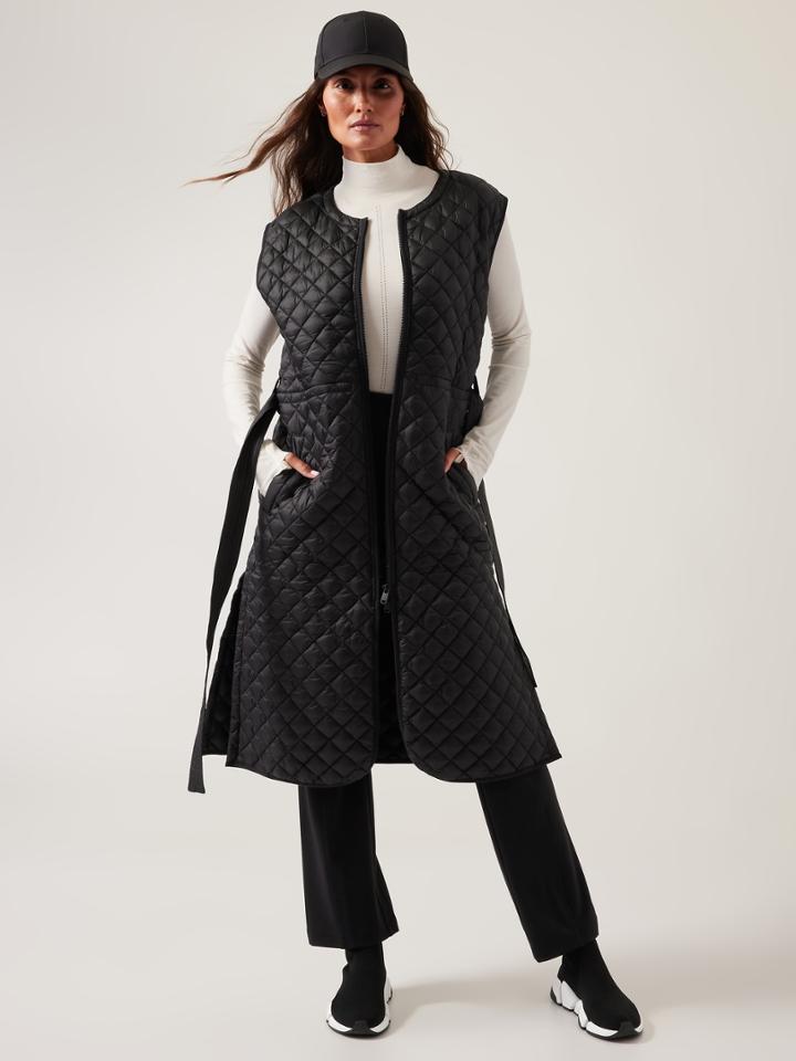 Whisper Featherless Long Vest