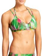 Athleta Womens Wailea Scoop Bikini Size L - Paradise Pink