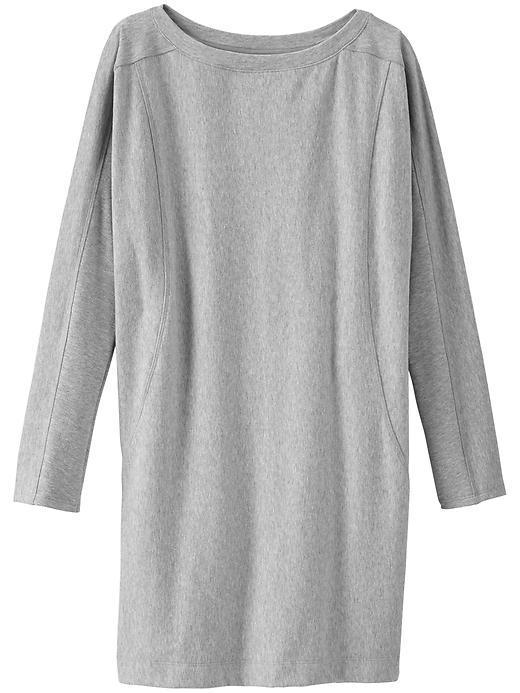 Athleta Salinas Sweatshirt Dress - Grey Heather