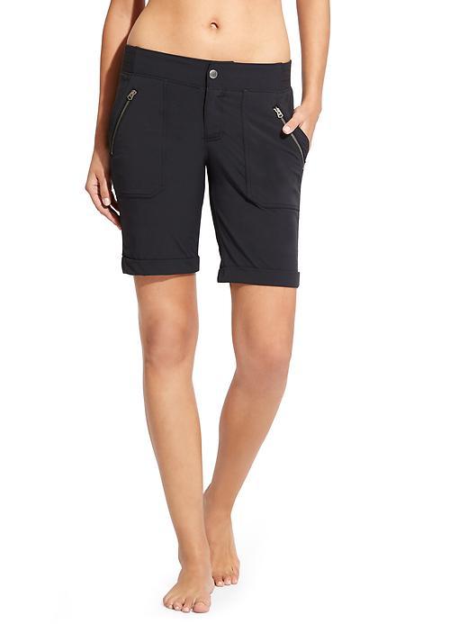 Athleta Womens Trekkie Bermuda Size 0 - Black