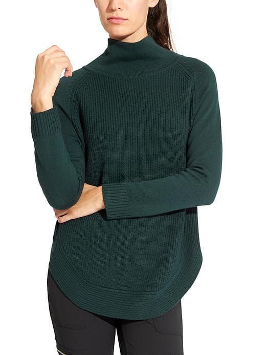 Athleta Womens Ravine Tunic Size L - Mountain Pine