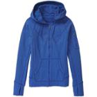 Athleta Slub Strength Hoodie - Cerulean Blue Heather