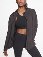 Athleta Womens Modern Life Hoodie Black Size M