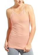 Athleta Womens Sweat Life Tank Size L - Energetic Peach