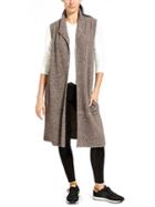 Athleta Womens Soma Sweater Vest Size L/xl - Walnut