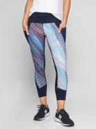 Athleta Womens Mosaic Relay Capri 2.0 Multi Size Xs