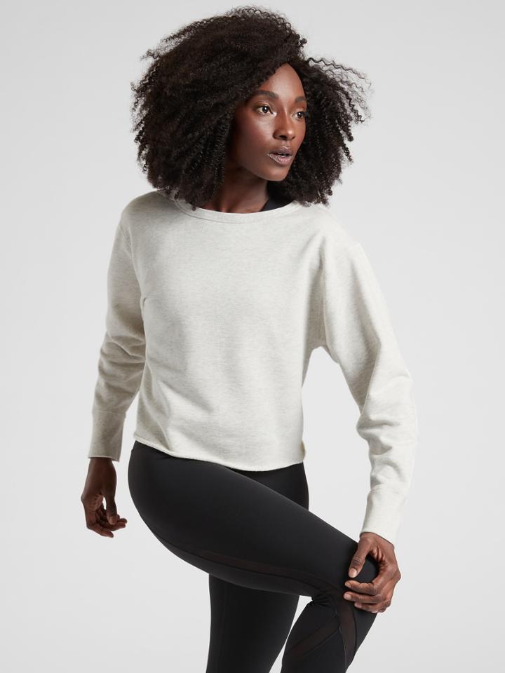 Raw Edge Sweatshirt