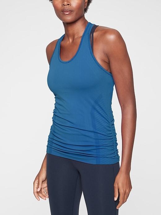 Athleta Womens Speedlight Tank Peacock Size L