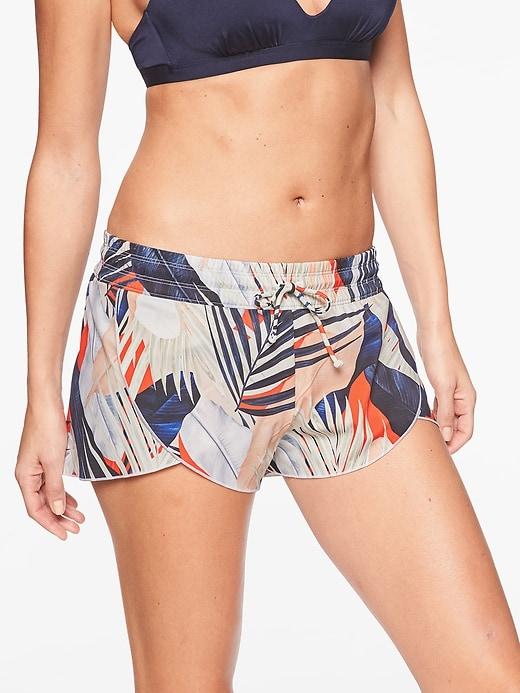 Athleta Womens Tahitian Petal Short On Fire Size L