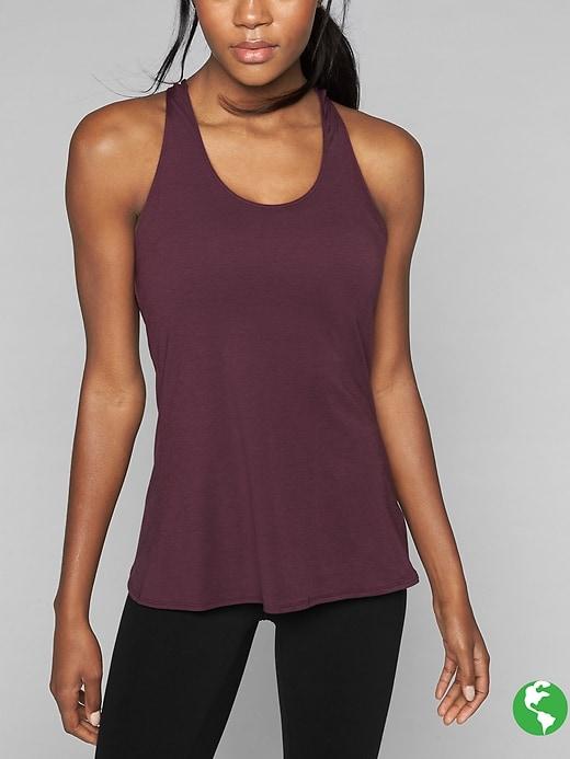 Athleta Womens Tulip Support Tank Size M - Cassis