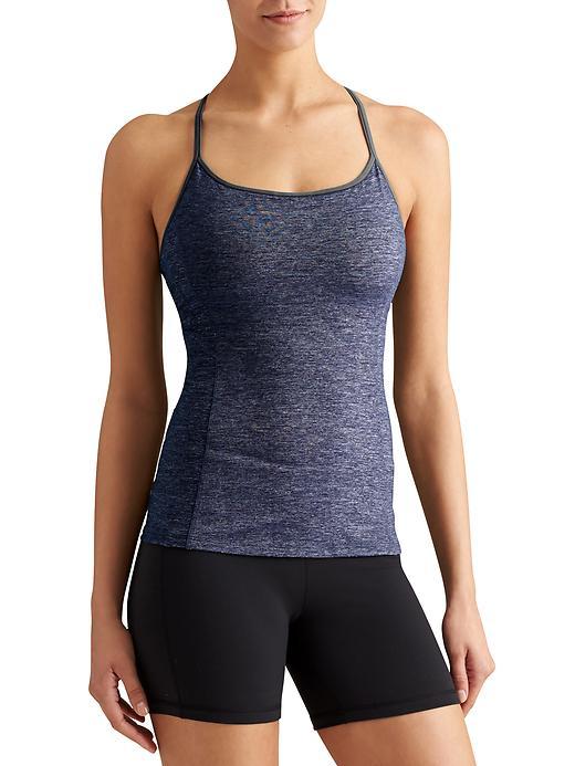 Athleta Womens Beloved Quest Tank Size L - Navy