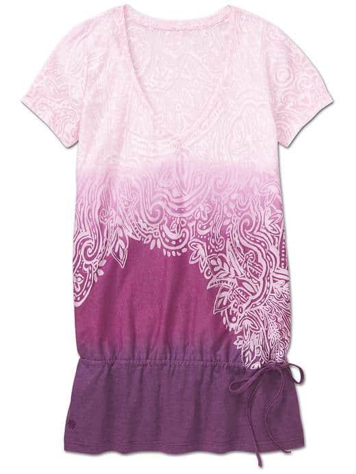 Athleta Womens Second Layer Tunic Size M - Raspberry