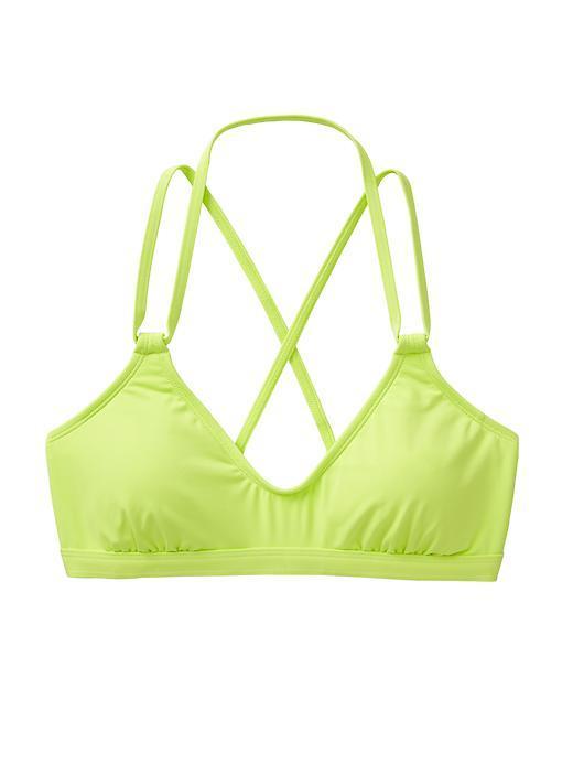 Athleta Womens Scoop Bikini Size L - Cactus