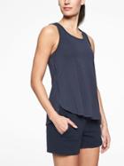 Athleta Womens Breezy Racerback Tank Navy Size Xl