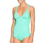 Athleta Aqualuxe One Piece - Mint Green