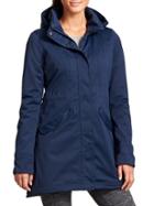 Athleta Womens Chills Parka Size 1x Plus - Dress Blue